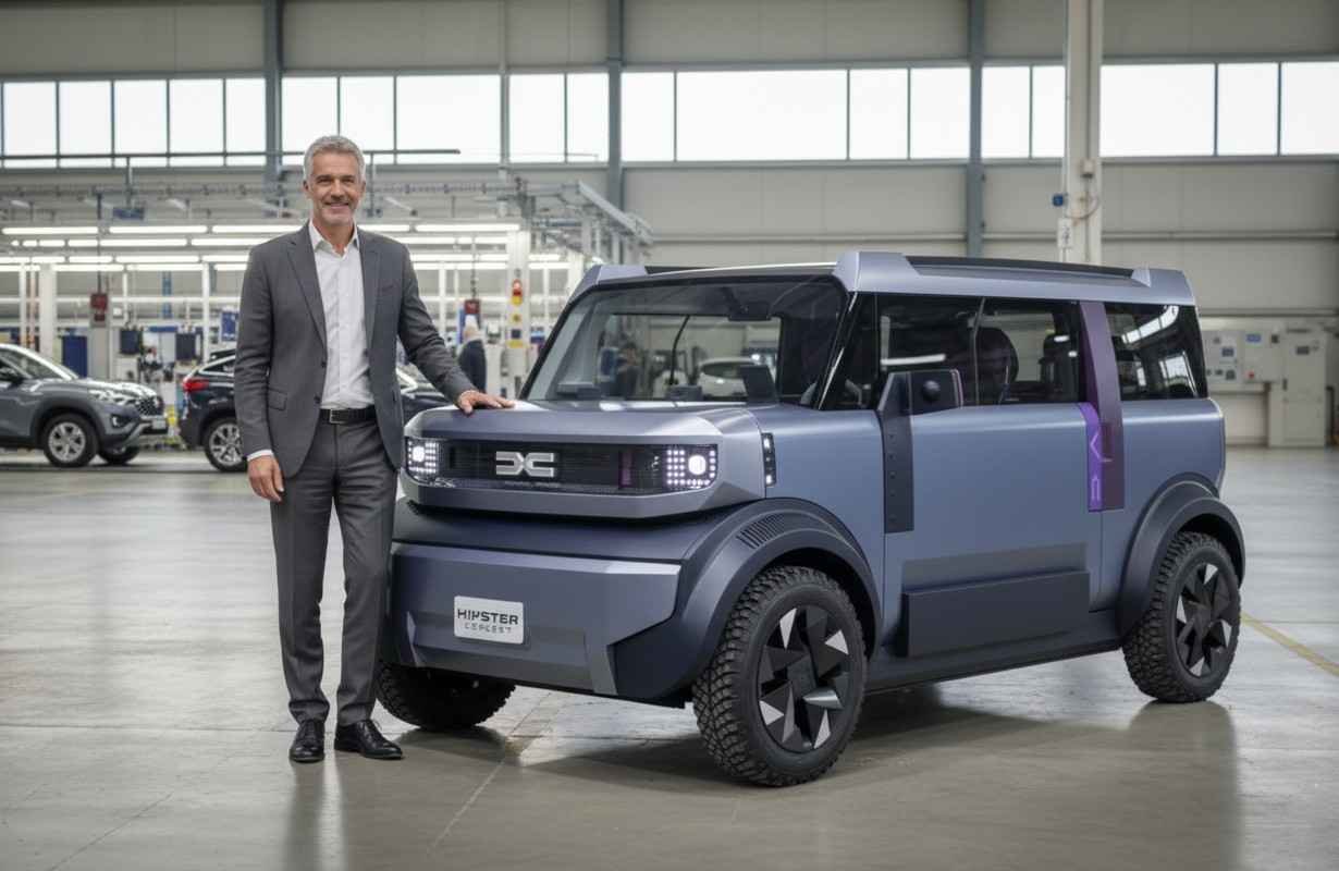 Dacia Hipster Concept: Redefining Affordable Electric Mobility