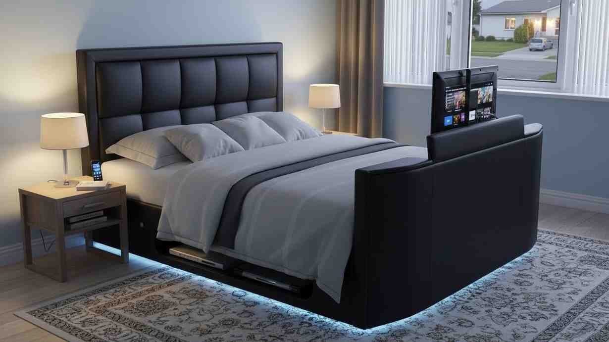 Smart Bed With TV