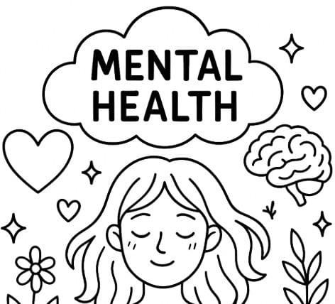 Mental Health Coloring Pages
