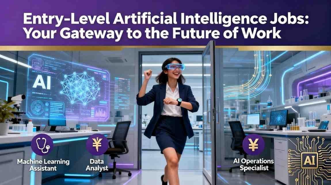 Entry-Level Artificial Intelligence Jobs: Your Gateway to the Future of Work