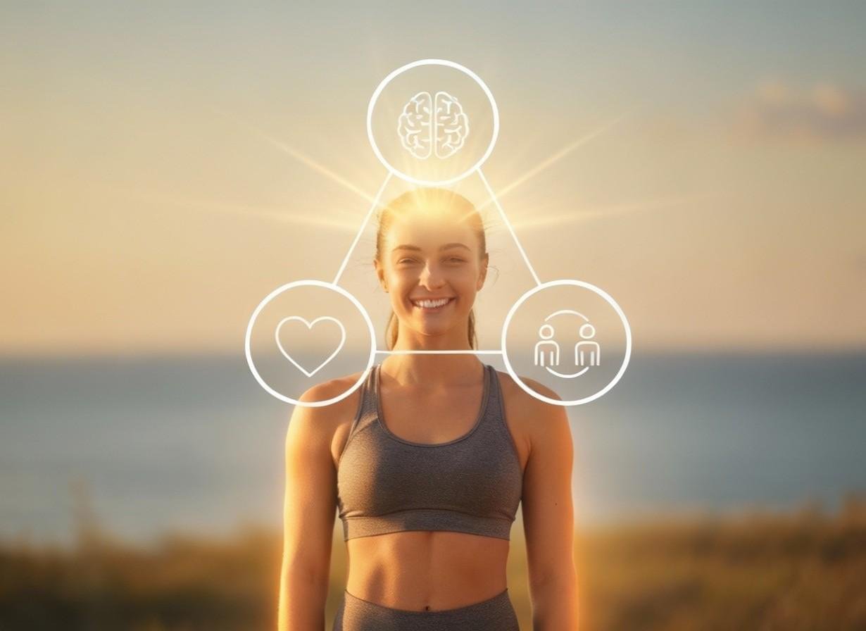 Health Triangle:Balance Body, Mind, and Relationships for Complete Healthy Living Harmony