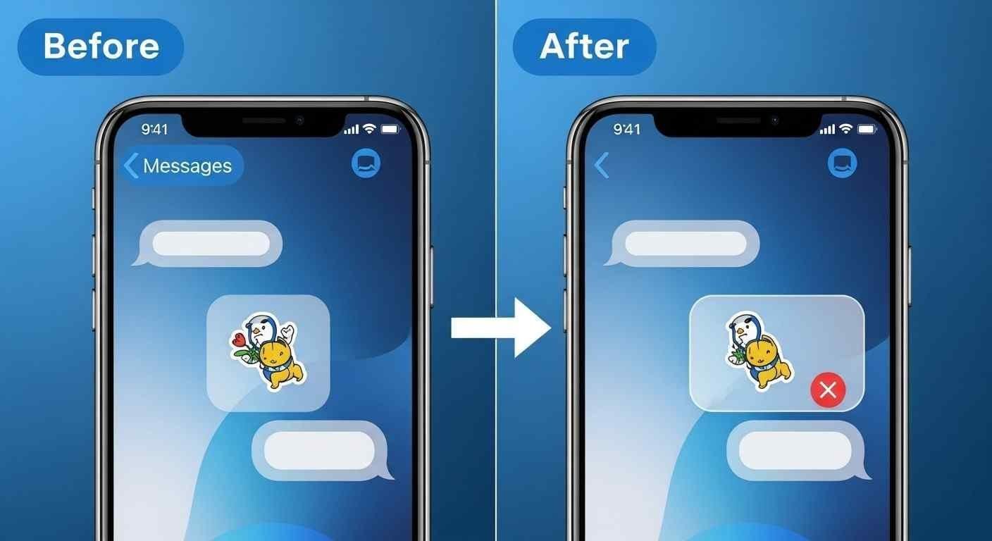 How to Delete Stickers on iPhone: Step-by-Step Guide to Clean Up iMessage